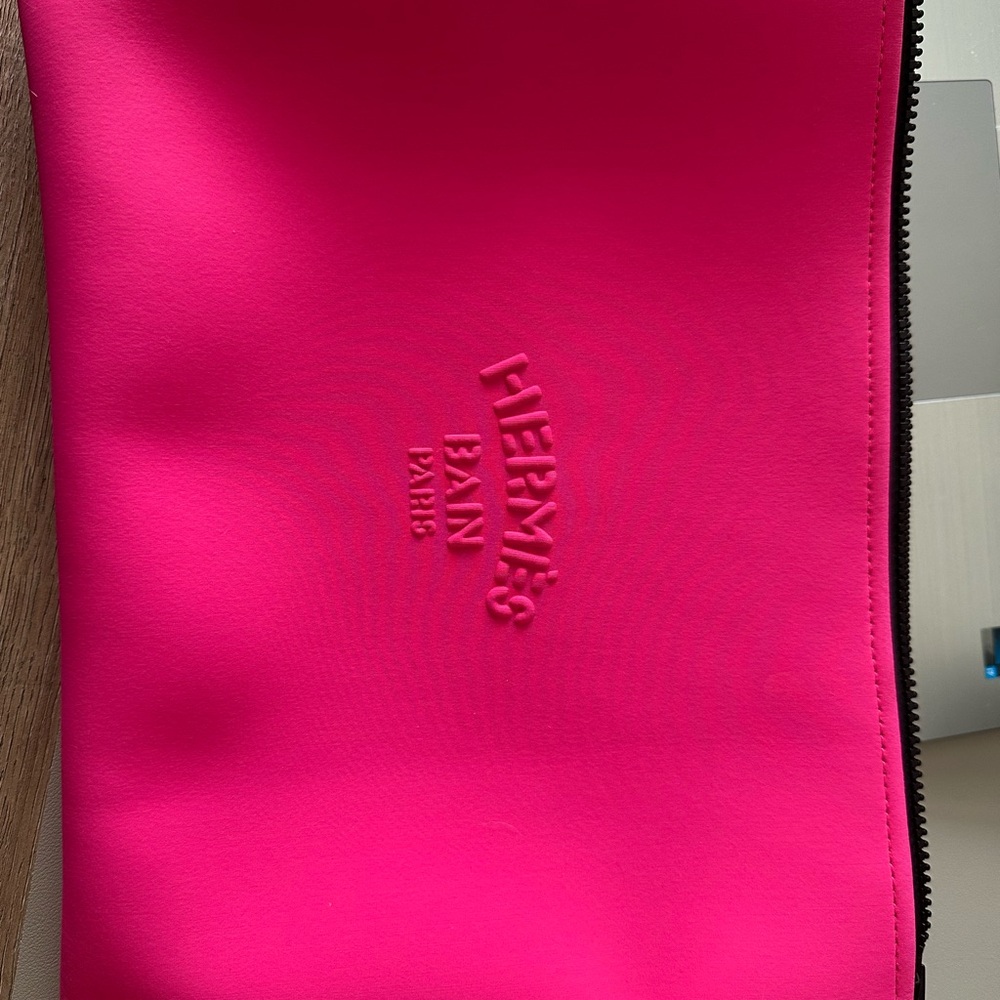Hermes Pink Clutch